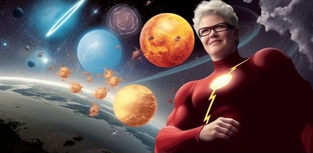 Anne L'Huillier : La Femme qui Rend le super-héros Flash Jaloux